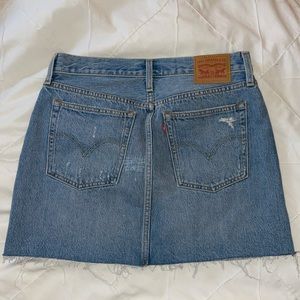 Levi’s jean skirt
